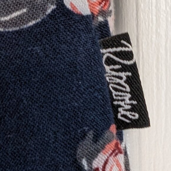 Blue, floral tank top XL - Picture 9 of 9